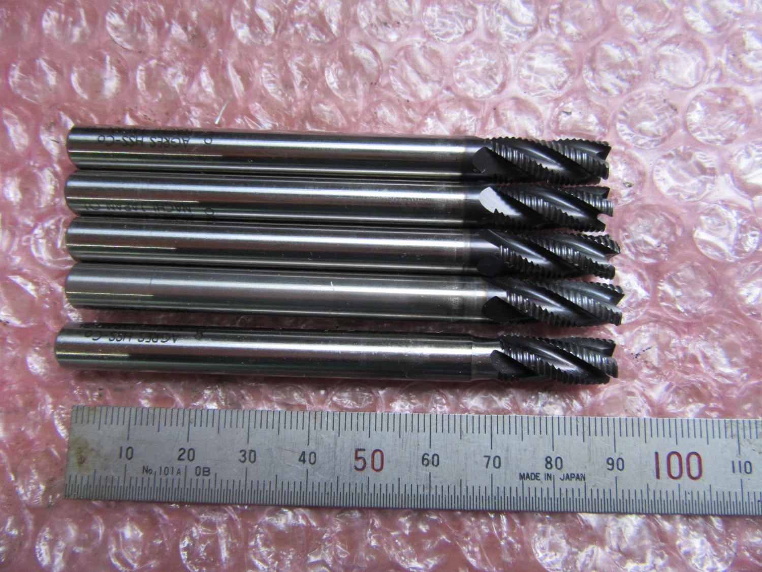 中古Other end mill 【AGミル ラフィングショート5個】AGRES 8  NACHI