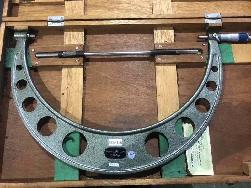 中古Outside micrometer 【外側マイクロメーター】375-400 ミツトヨ/Mitutoyo