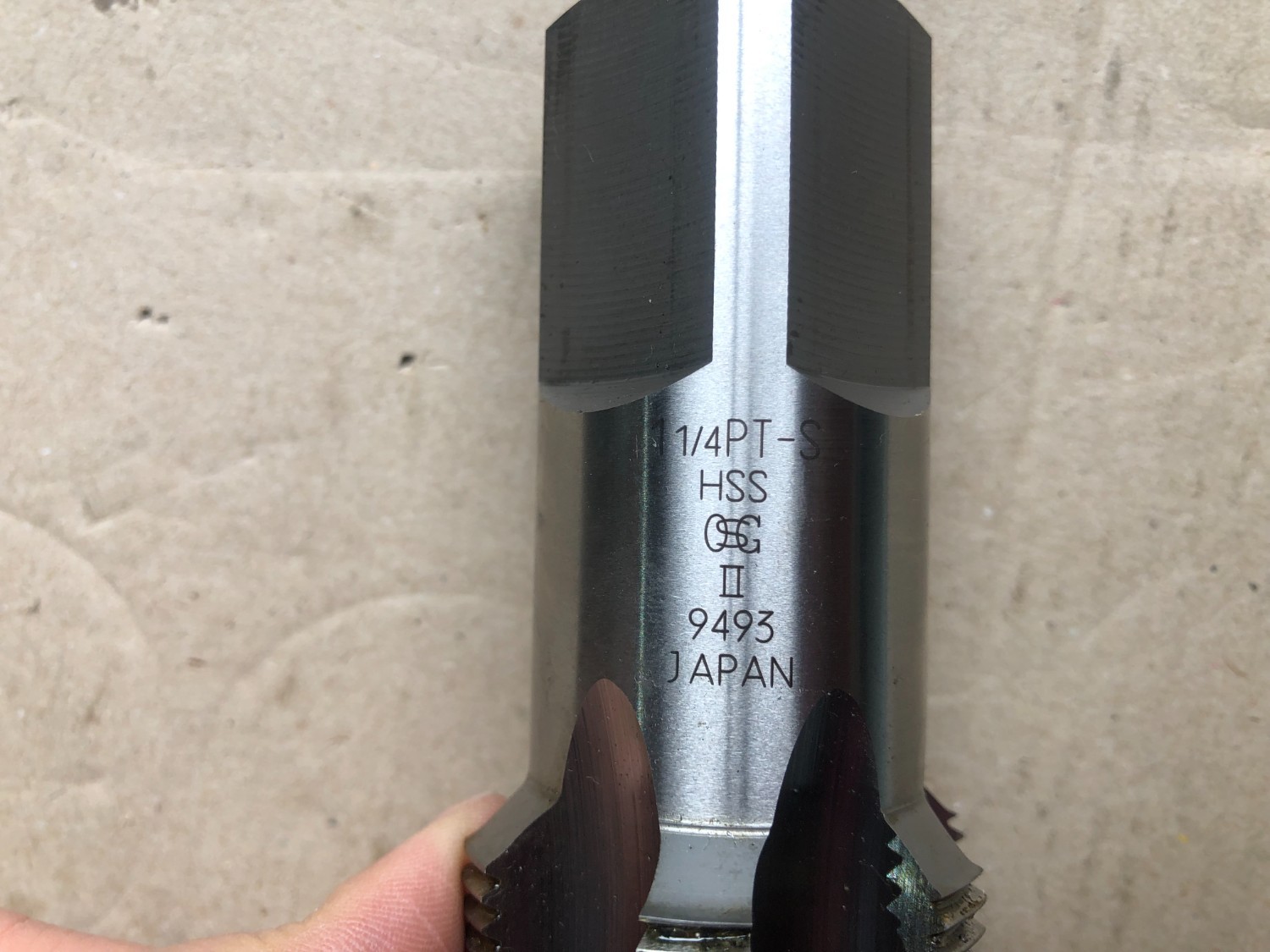 中古タップ 【ハンドタップ】1-¼ PT-S HSS II OSG オーエスジー