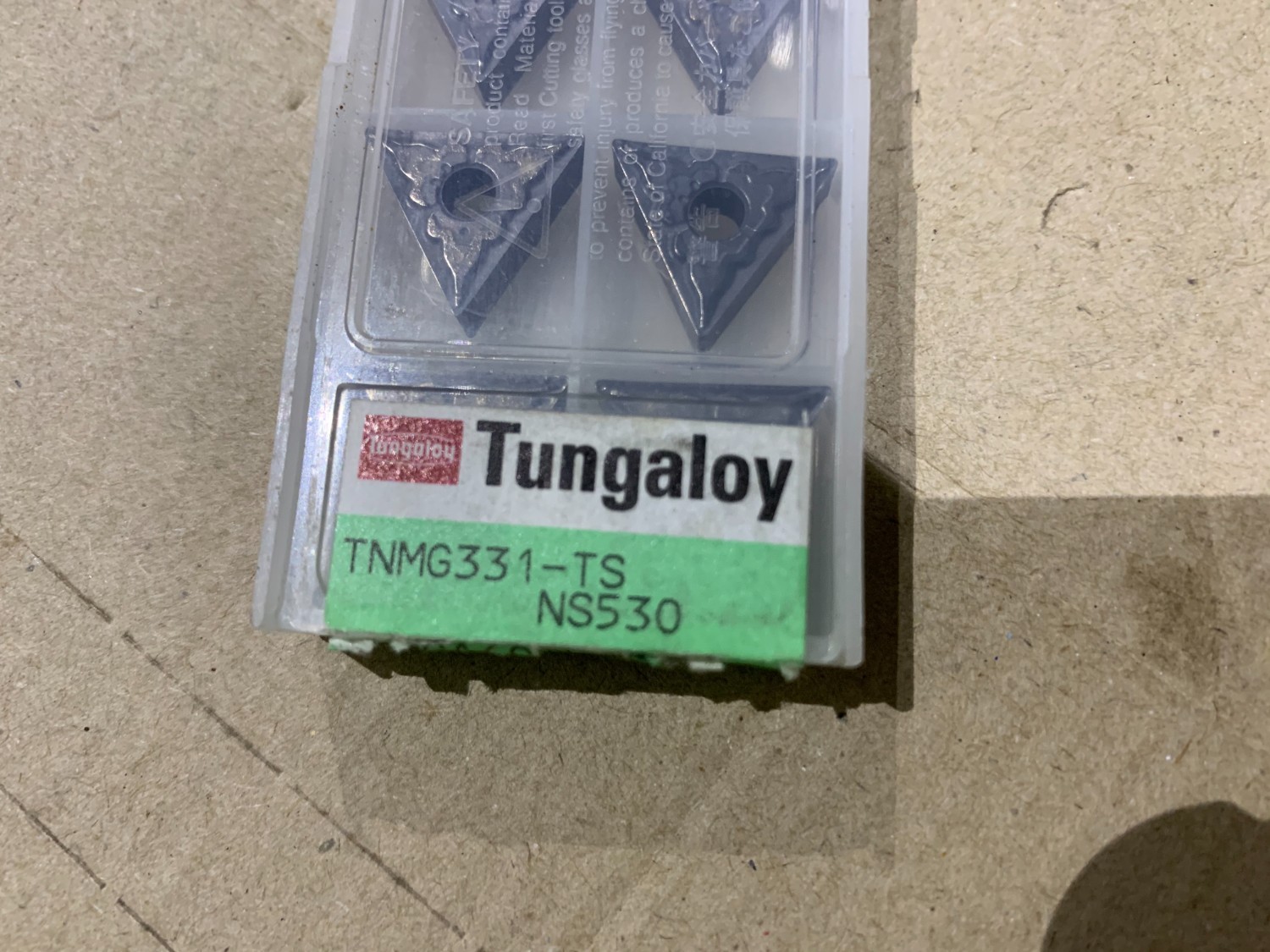 中古インサート（チップ） 【チップ】 TNMG331-TS  NS530   タンガロイ/Tungaloy