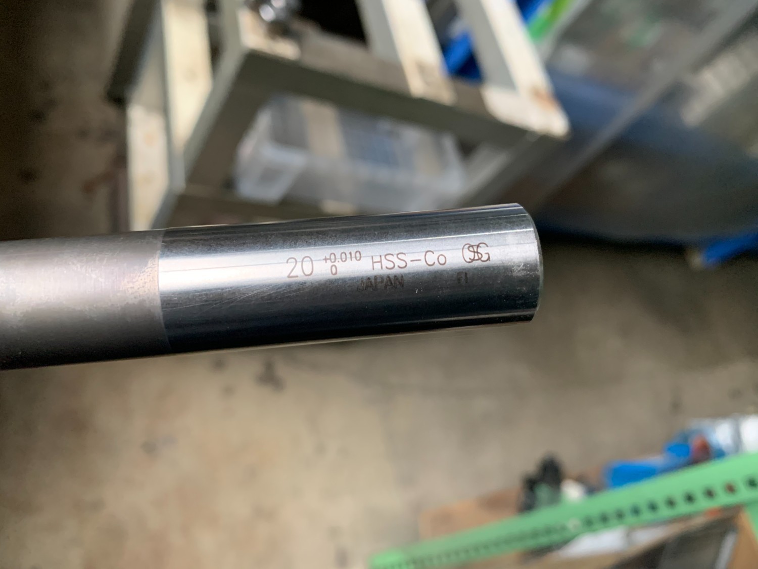 中古End mill(Square) 【２刃ロングネックオーバサイズ 】 LN-EDN-OH 20x45 OSG オーエスジー