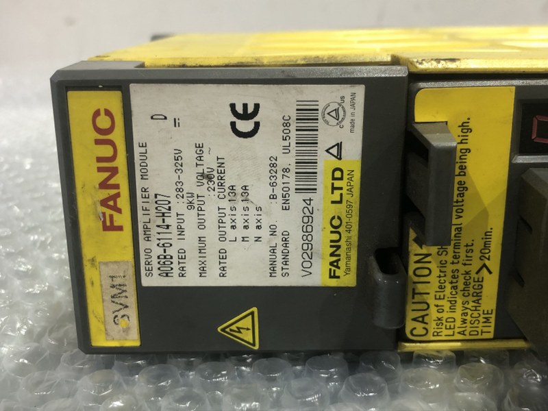 中古お買い得品・1山販売等 【サーボアンプ】A06B-6114-H207 FANUC/ファナック