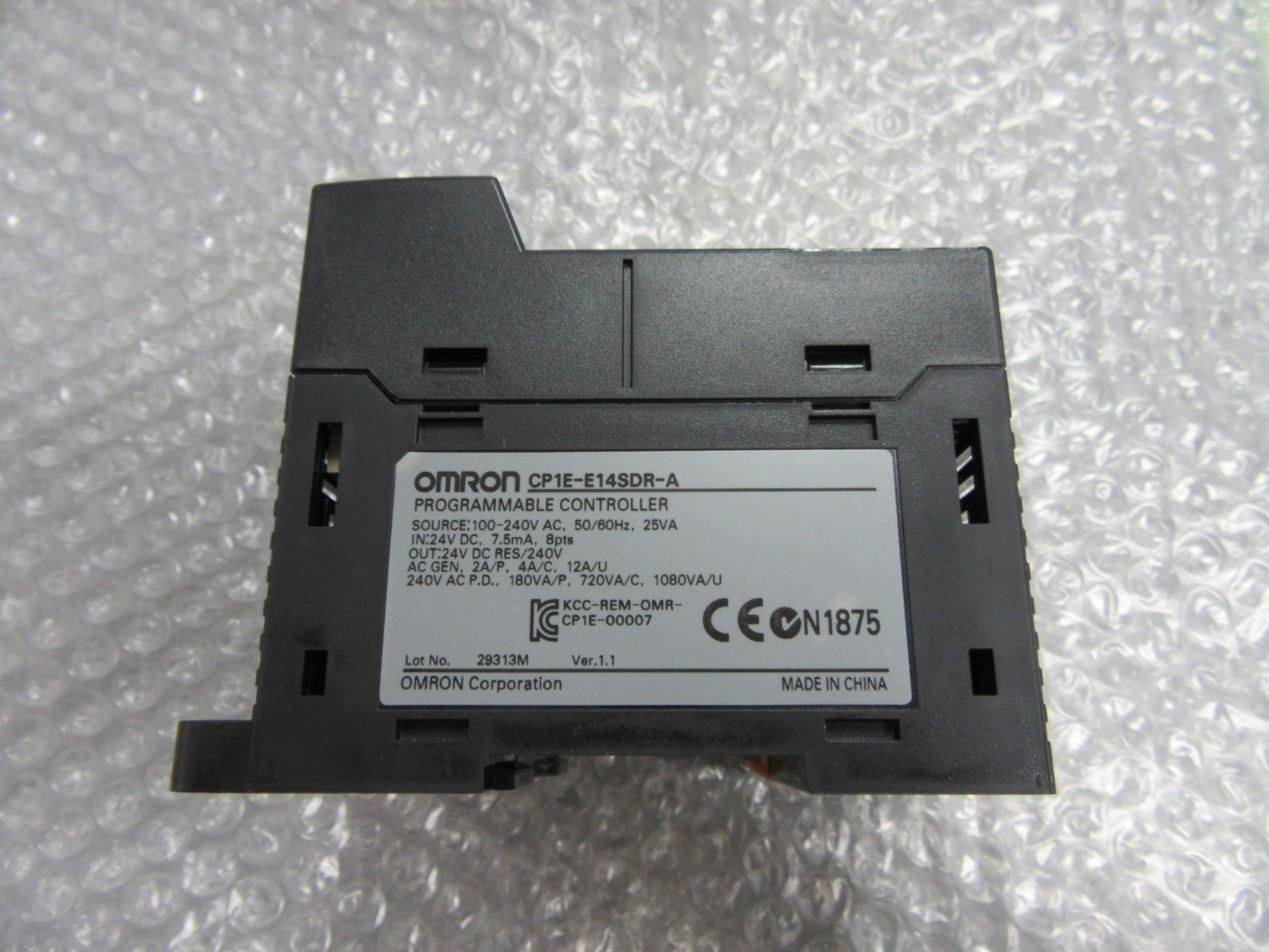 中古その他 【CP1E CPシリーズ (CPUユニット)】 CP1E-E14SDR-A  オムロン