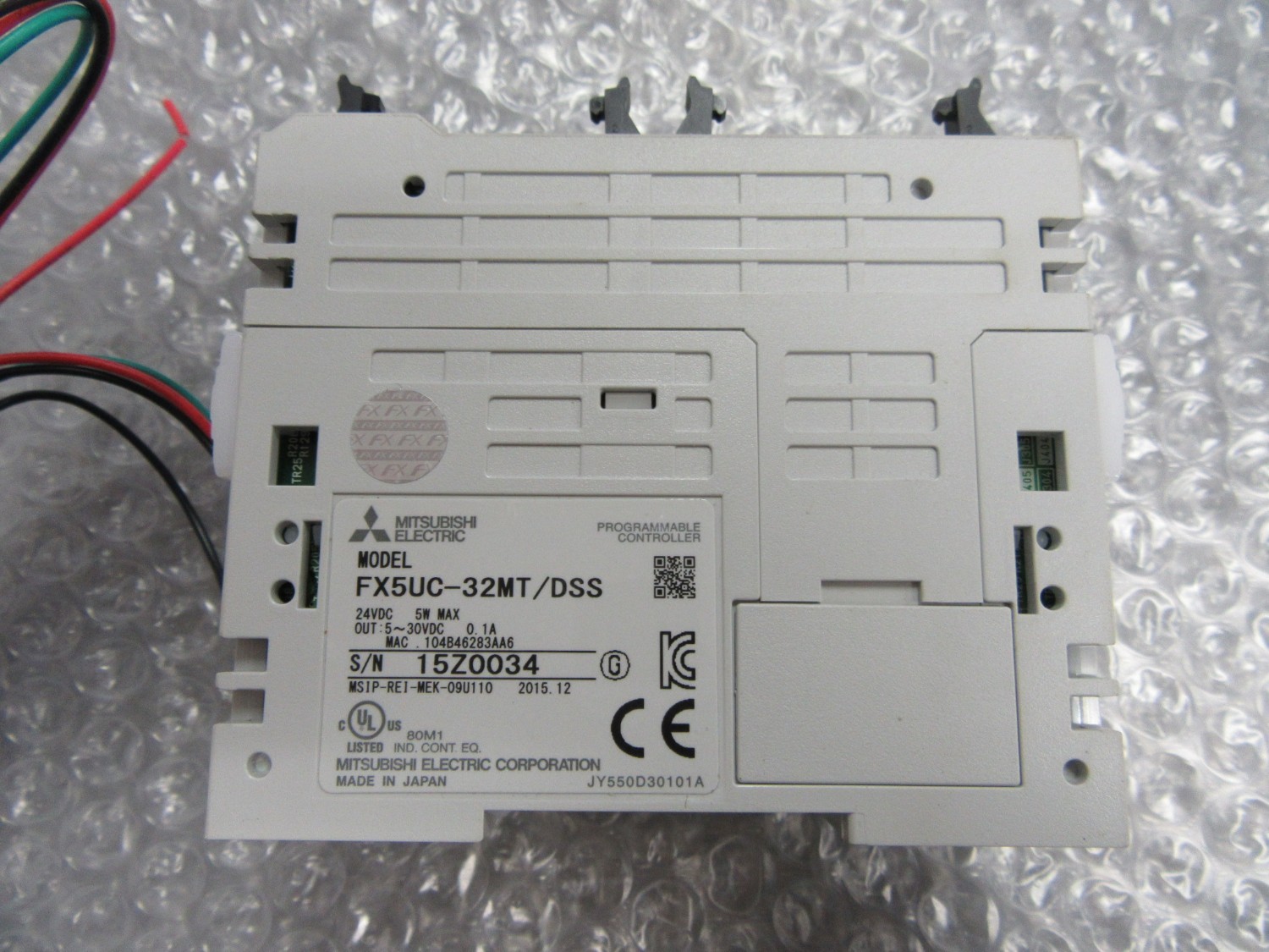 中古Other (CPUユニット)FX5UC-32MT/DSS MITSUBISHI ｜【公式】株式