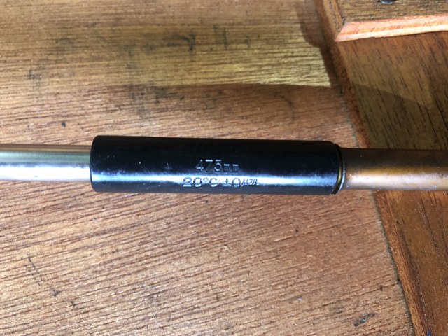 中古Outside micrometer 【外側マイクロメータ】475-500mm ミツトヨ/Mitutoyo