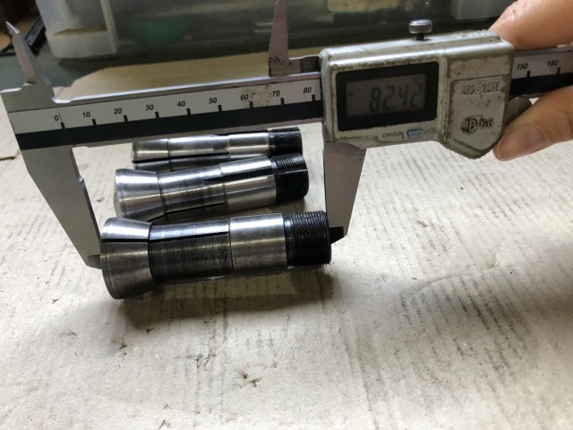 中古コレット 【コレットチャック3個】内径:4.0,5.5,6.0(mm) 北村/KITAMURA