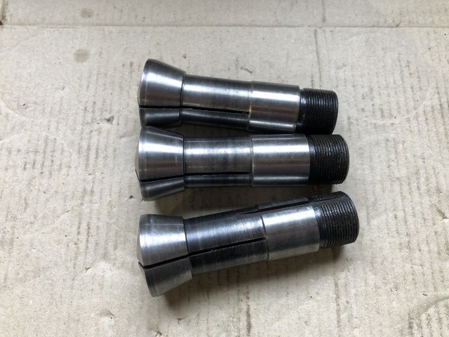 中古コレット 【コレットチャック3個】内径:4.0,5.5,6.0(mm) 北村/KITAMURA