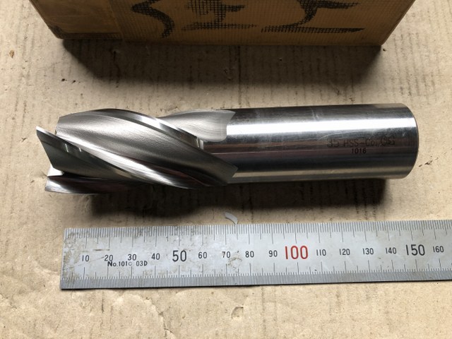 中古End mill 【エンドミル4刃】φ35 HSS-Co OSG/ オーエスジー