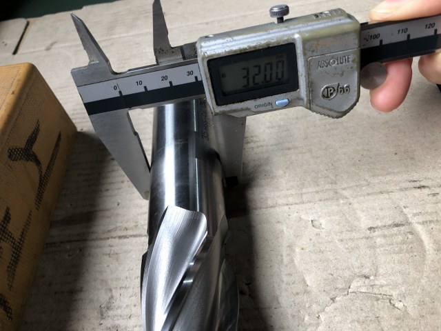 中古End mill 【エンドミル4刃】φ35 HSS-Co OSG/ オーエスジー