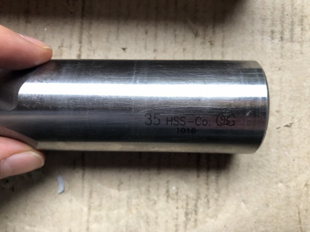 中古End mill 【エンドミル4刃】φ35 HSS-Co OSG/ オーエスジー