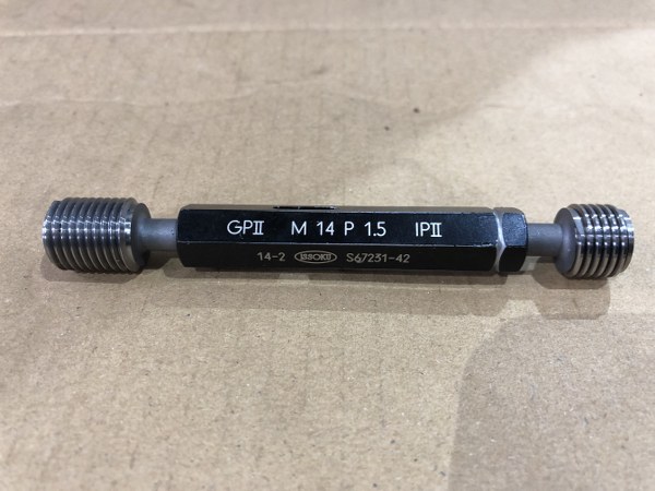 中古その他ゲージ [ねじプラグゲージ]M14P1.5 GPⅡ IPⅡ ISSOKU