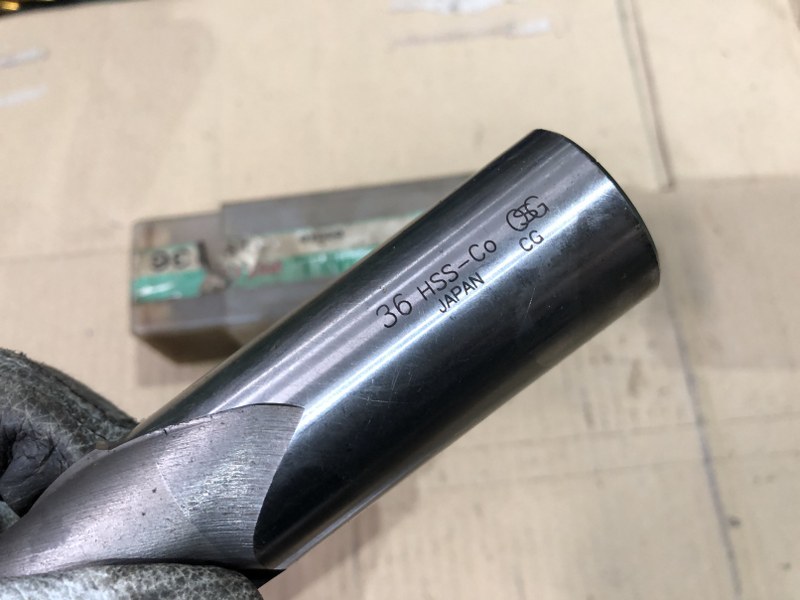 中古End mill 「エンドミル」36 HSS-Co　 OSG/ オーエスジー