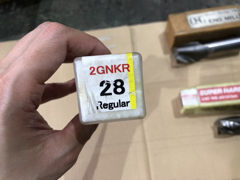 中古End mill(Square) 【2枚刃/スクエア/エンドミル】φ28　2GNKR 日立/HITACHI 