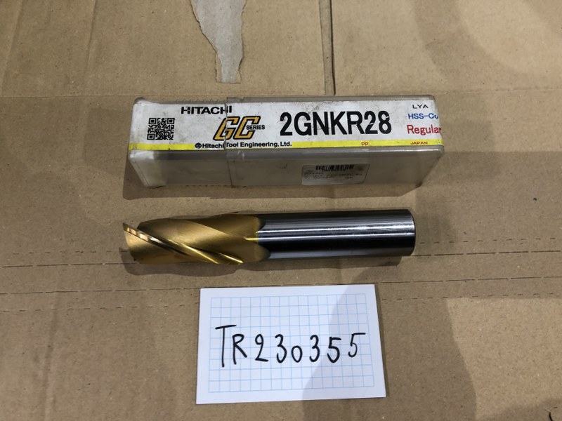 中古End mill(Square) 【2枚刃/スクエア/エンドミル】φ28　2GNKR 日立/HITACHI 