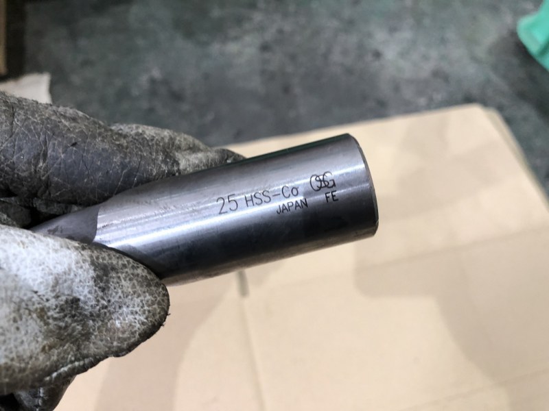 中古End mill(Square) 【2枚刃/スクエア/エンドミル】φ25　EDS OSG/ オーエスジー