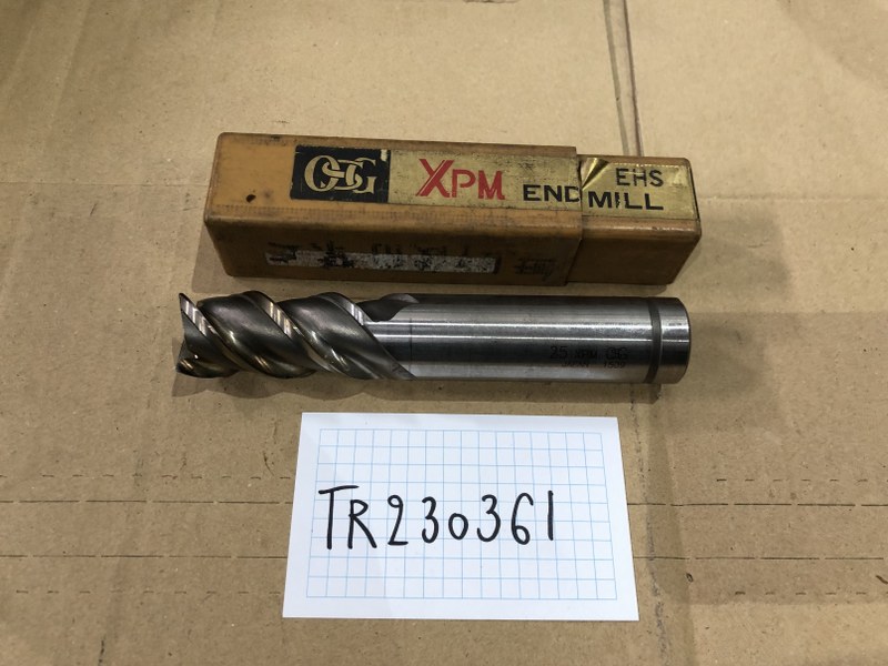 中古End mill(Square) 【3枚刃/スクエア/エンドミル】φ25　XPM OSG/ オーエスジー