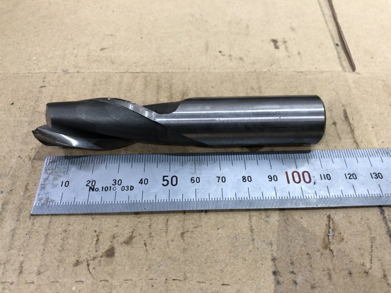 中古End mill(Square) 【2枚刃/スクエア/エンドミル】φ20.5　 F.K.D