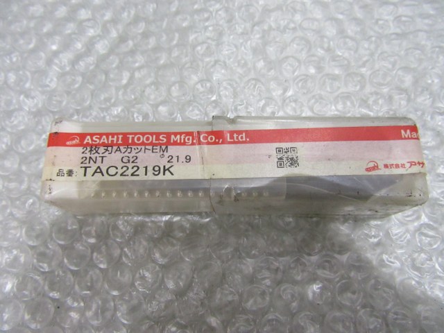 中古エンドミル 【2枚刃AカットEM】TAC2219L ASAHI TOOLS/アサヒ