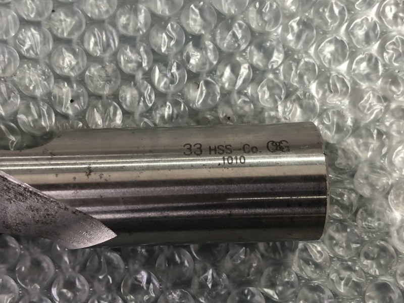 中古End mill 「エンドミル」33HSS-Co  OSG/ オーエスジー