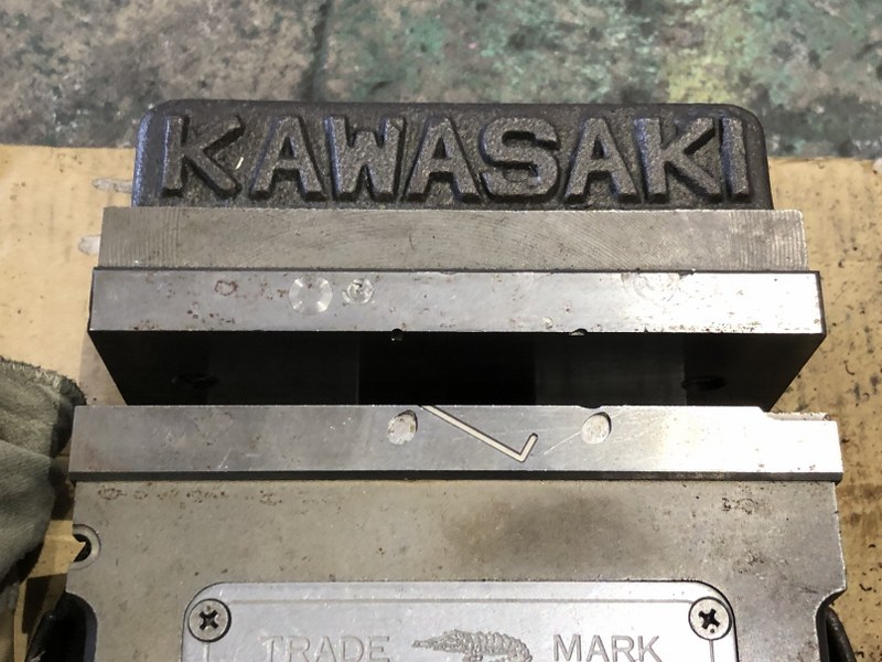 中古バイス 【シュアグリップバイス】CK-160 KAWASAKI