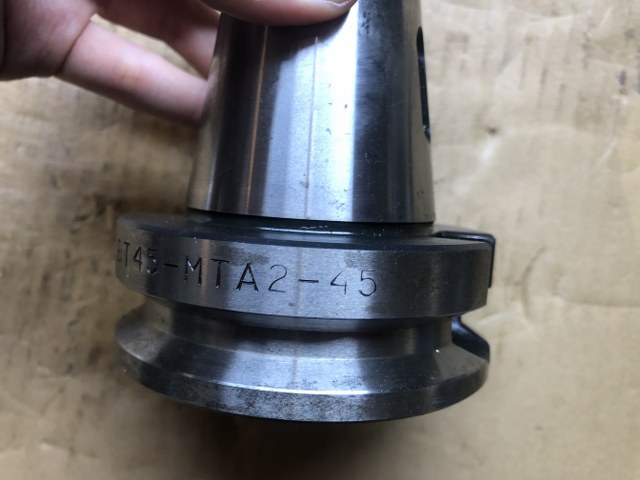 中古ツーリング 【BT45モールステーパホルダ】BT45-MTA2-45 不明