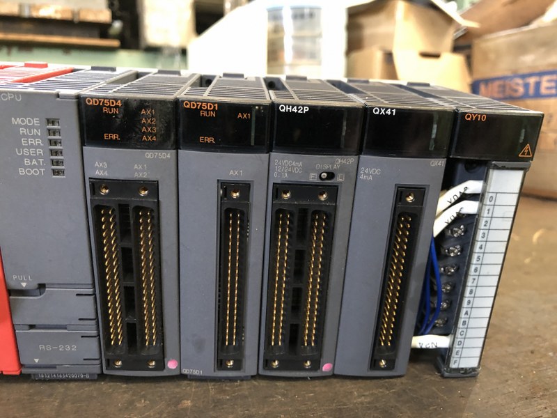 中古その他 [ CPU ユニット]Q61P,Q02CPU,QD75D4,QD75D1,QH42P,QX41,QY10  三菱/MITSUBISHI