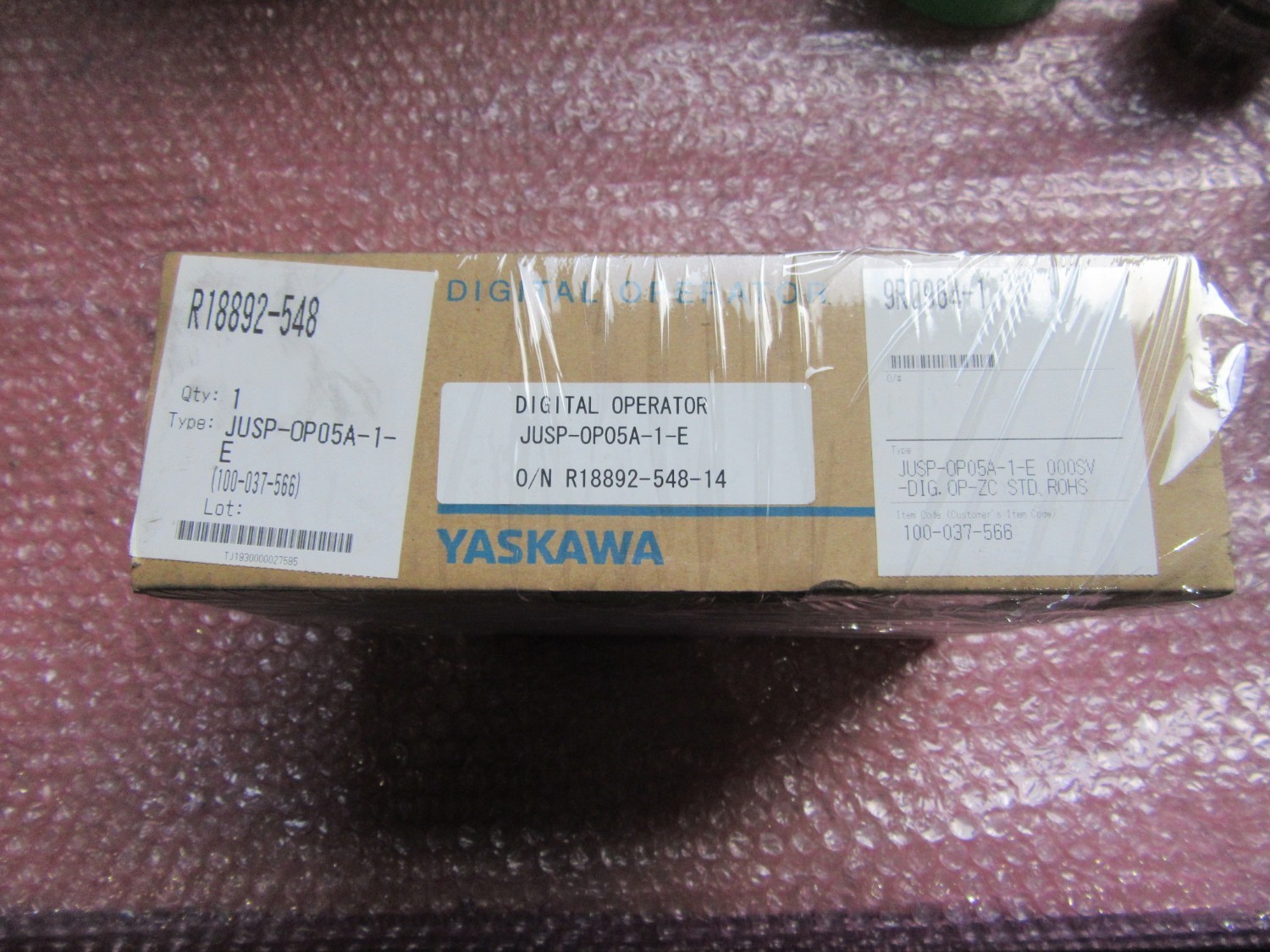 中古その他 ACサーボドライブ【ディジタルオペレータ】JUSP-OP05A-1-E 安川電機