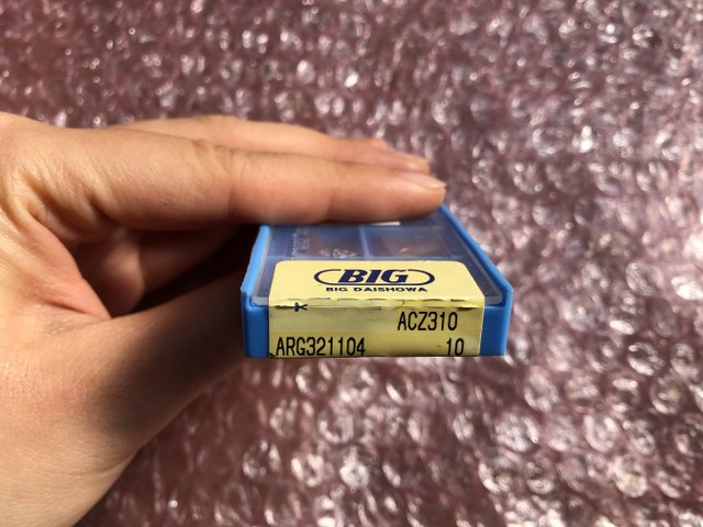 中古インサート（チップ） 【スローアウェイチップ】ARG321104-ACZ310 大昭和精機/BIG DAISHOWA