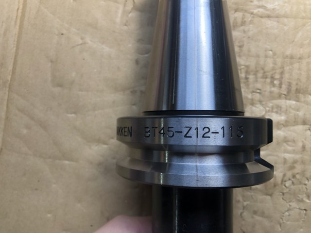 中古ツーリング 【BT45タッパチャック】BT45-Z12-115 NIKKEN/日研