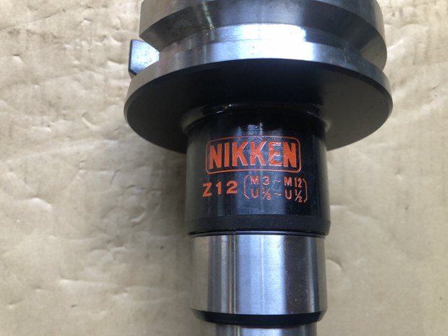 中古ツーリング 【BT45タッパチャック】BT45-Z12-115 NIKKEN/日研