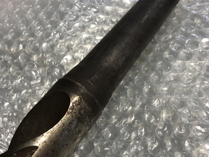 中古Taper shank drills 【テーパーシャンクドリル】約φ37　全長350ｍｍ Unknown