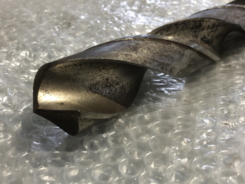 中古Taper shank drills 【テーパーシャンクドリル】約φ37　全長350ｍｍ Unknown