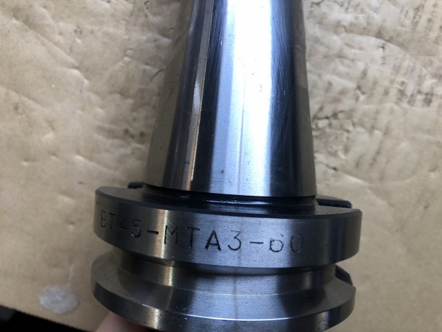 中古ツーリング 【BT45モールステーパホルダ】BT45-MTA3-60 不明