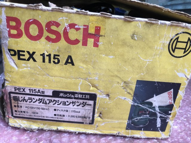 中古その他 【吸じんランダムアクションサンダー】PEX-115A BOSCH/ボッシュ