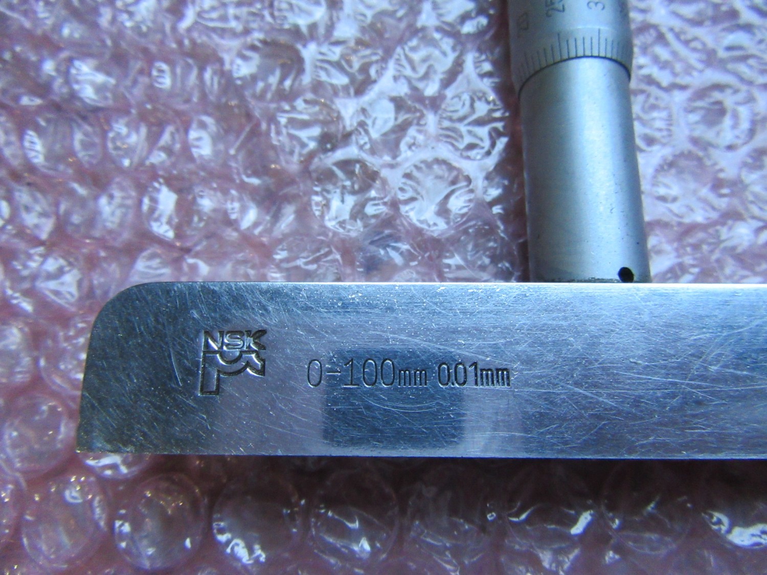 中古Other(Micrometer) 【デプスマイクロメーター】0-100mm (0.01mm)　 NSK