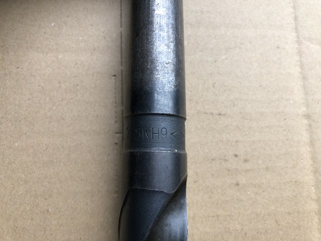 中古Taper shank drills 【テーパーシャンクドリル】φ24.7 unknow