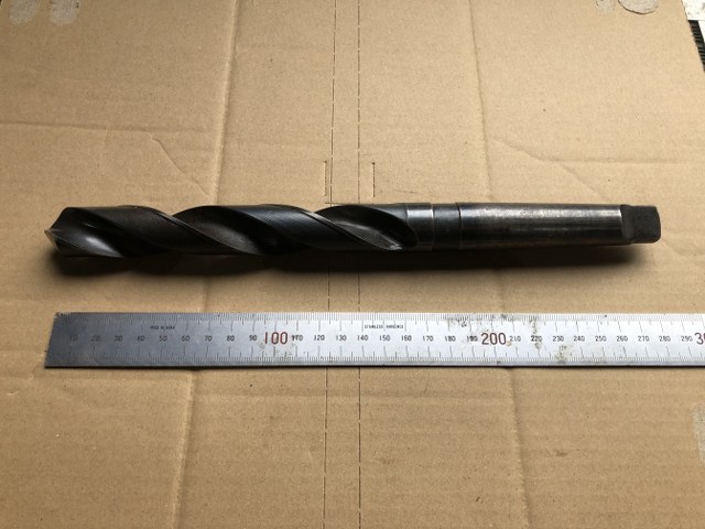 中古Taper shank drills 【テーパーシャンクドリル】φ24.7 unknow