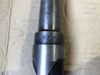 中古テーパ―シャンクドリル 【テーパーシャンクドリル】φ32.0 NACHI FORGE