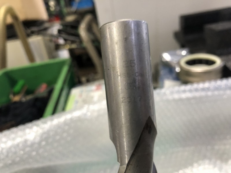 中古End mill 【エンドミル 】25 HSS-Co  OSG/ オーエスジー