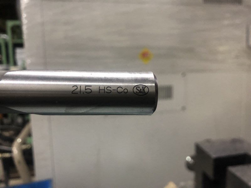 中古End mill 【エンドミル】 21.5 HS-Co S＆K