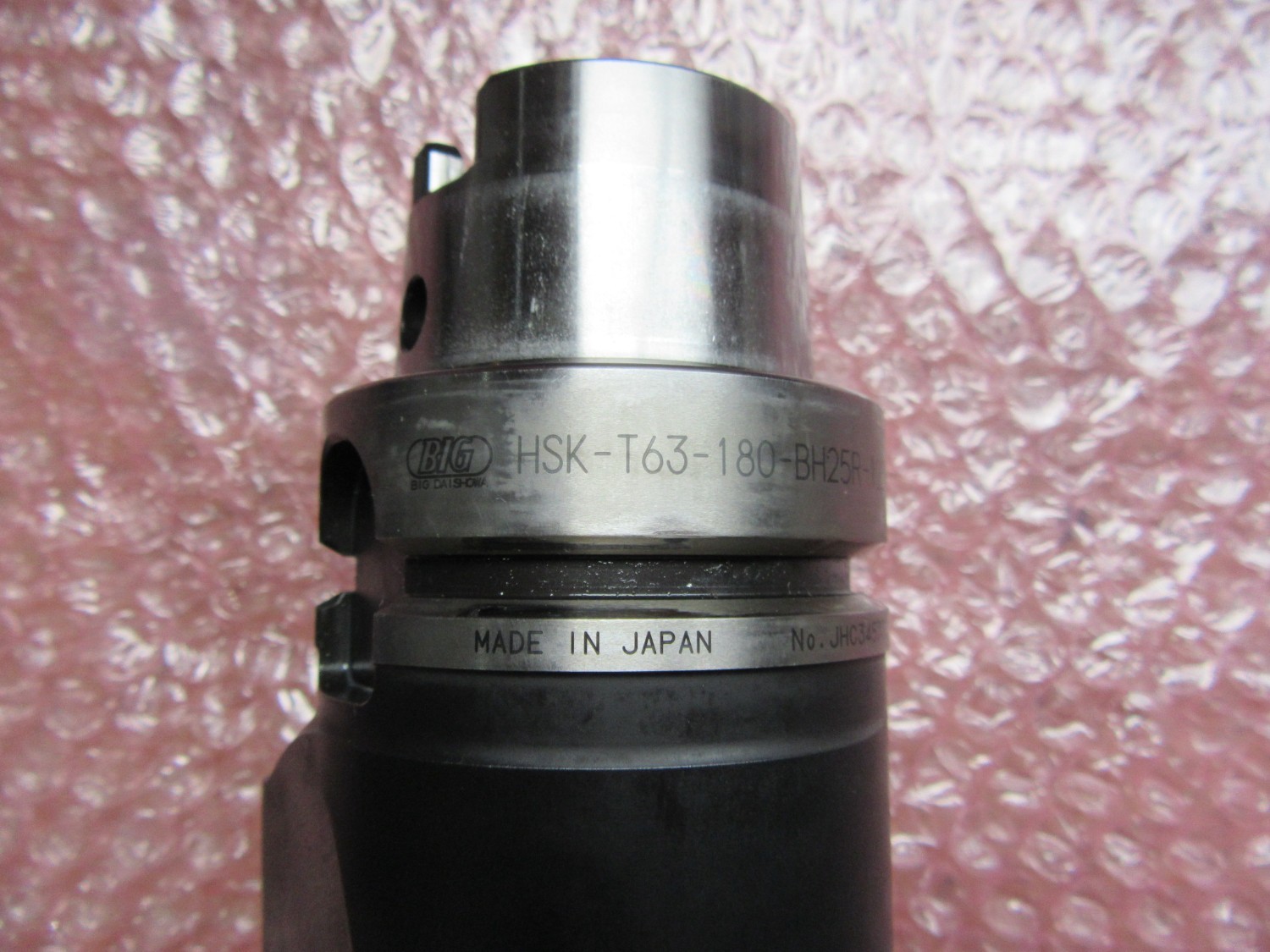 中古HSK-63 【サイドロックホルダー】HSK-T63-180-BH25R-125　 ビッグ