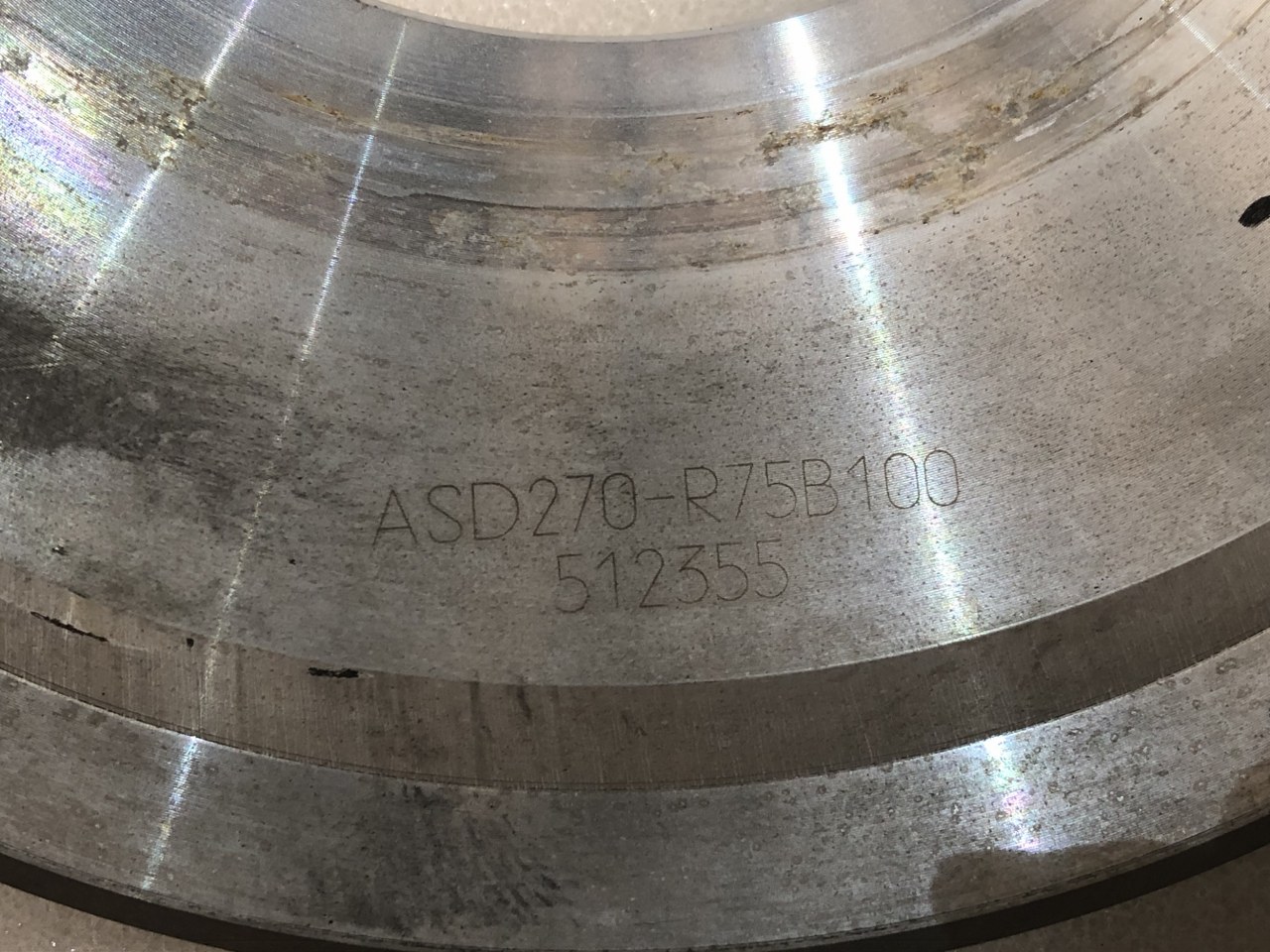 中古その他砥石関連 【ダイヤモンドホイール】ASD270-R75B100 三菱/MITSUBISHI