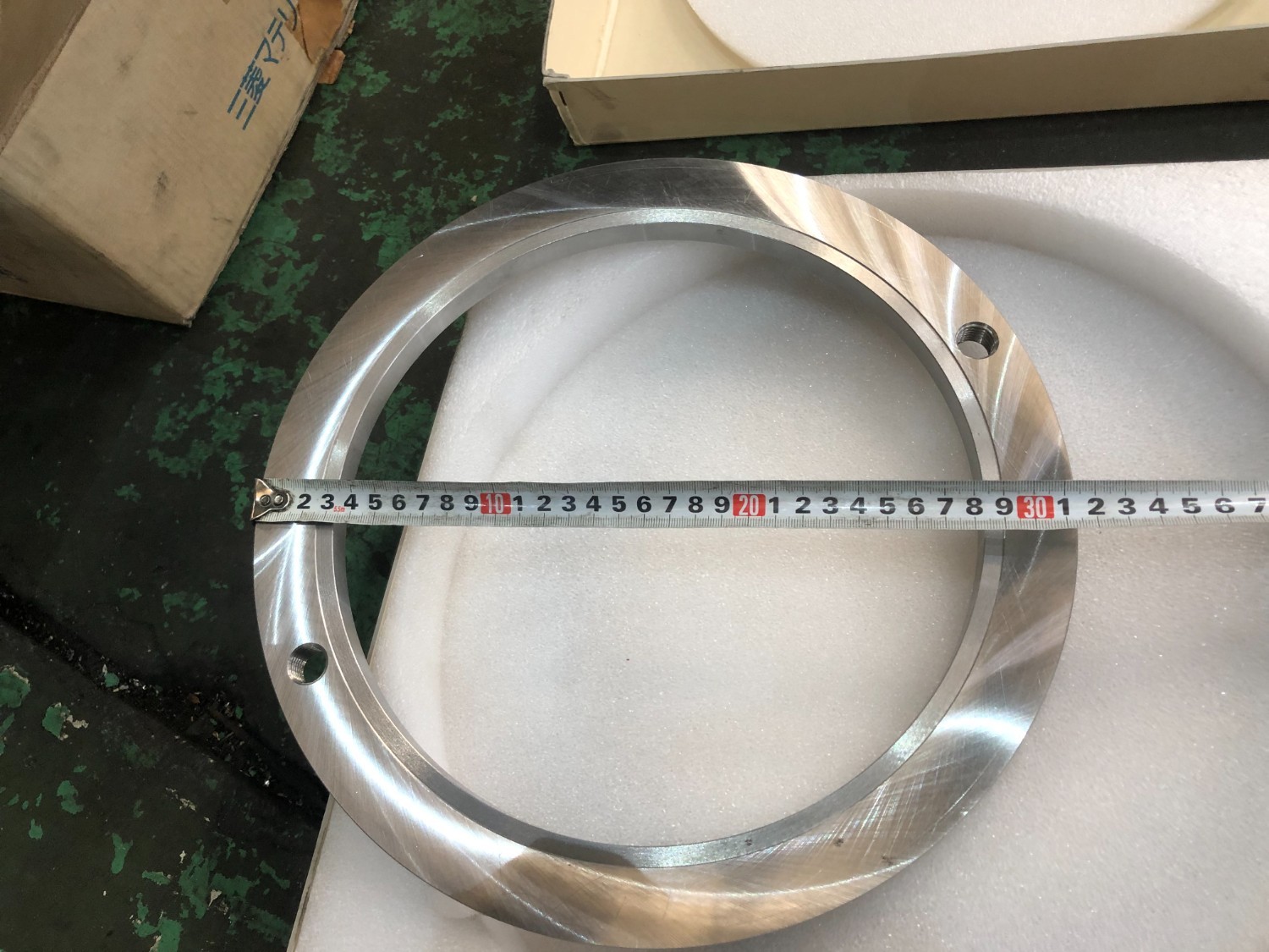 中古その他砥石関連 【ダイヤモンドホイール】外径：310ｍｍ　内径：245mm 三菱マテリアル/Mitsubishi Materials