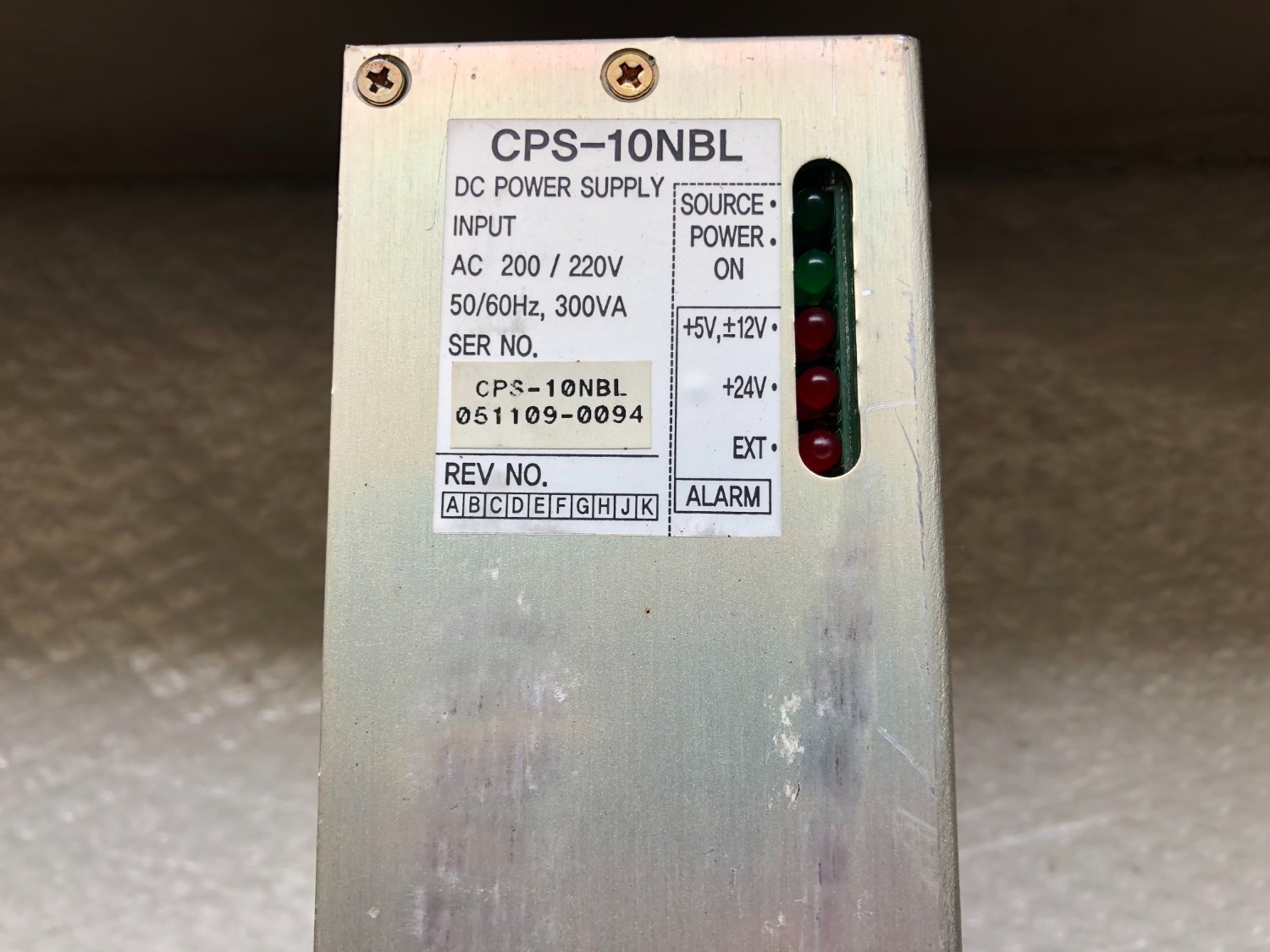 中古お買い得品・1山販売等 【DCパワーサプライ】CPS-10NBL 安川電機 YASKAWA ELECTRIC