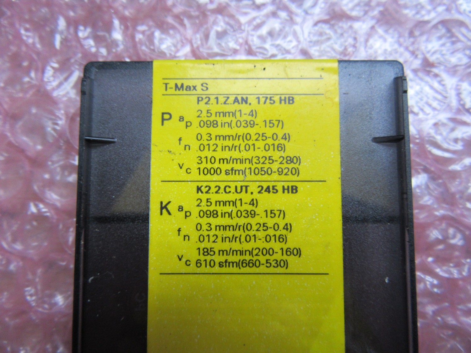 中古インサート（チップ） 【チップ】 TPMR432【TPMR22 04 08】  サンドビック