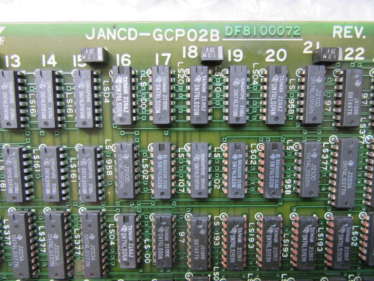 中古その他 【基板Circuit Board】JANCD-GCP02B[DF8100072] 安川電機