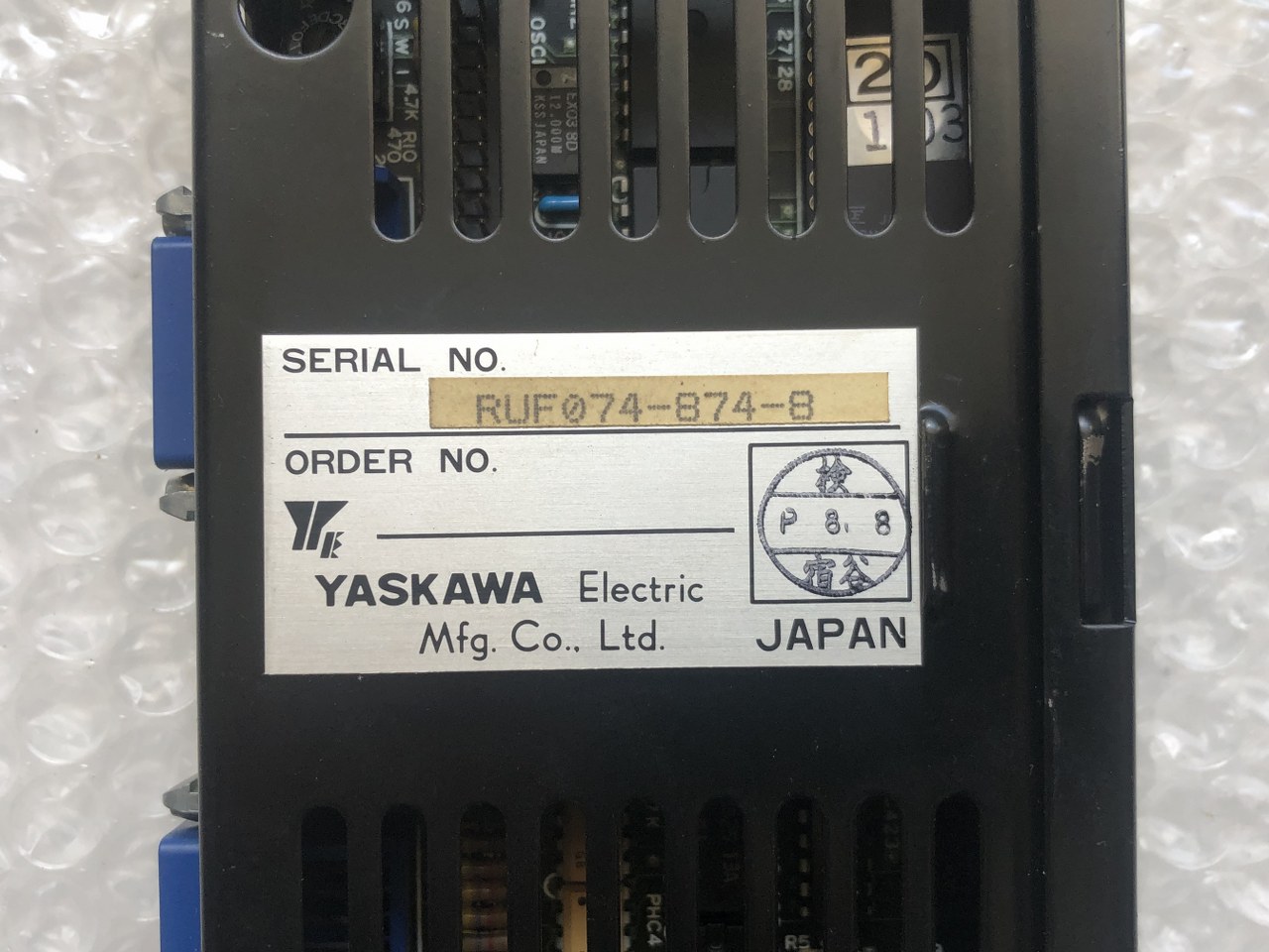 中古お買い得品・1山販売等 【motionpack-110】JEFMC-B011-03B 安川電機 YASKAWA ELECTRIC