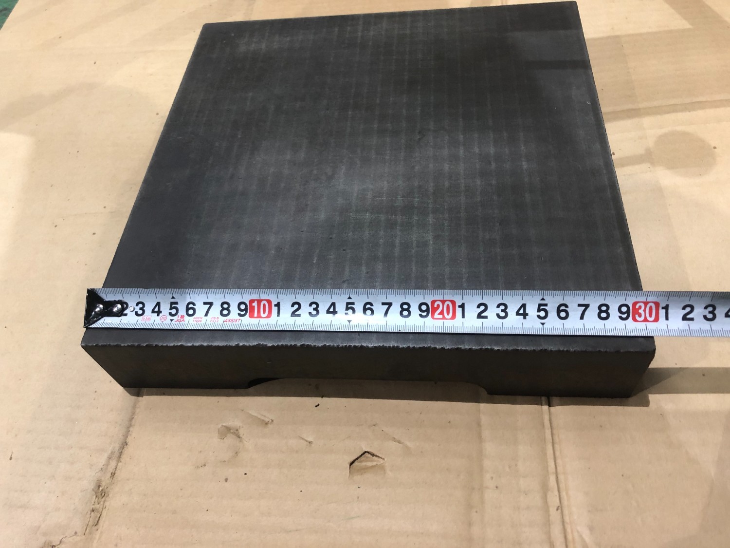 中古鉄定盤 【鉄定盤】W303xD305xH55(mm) 不明