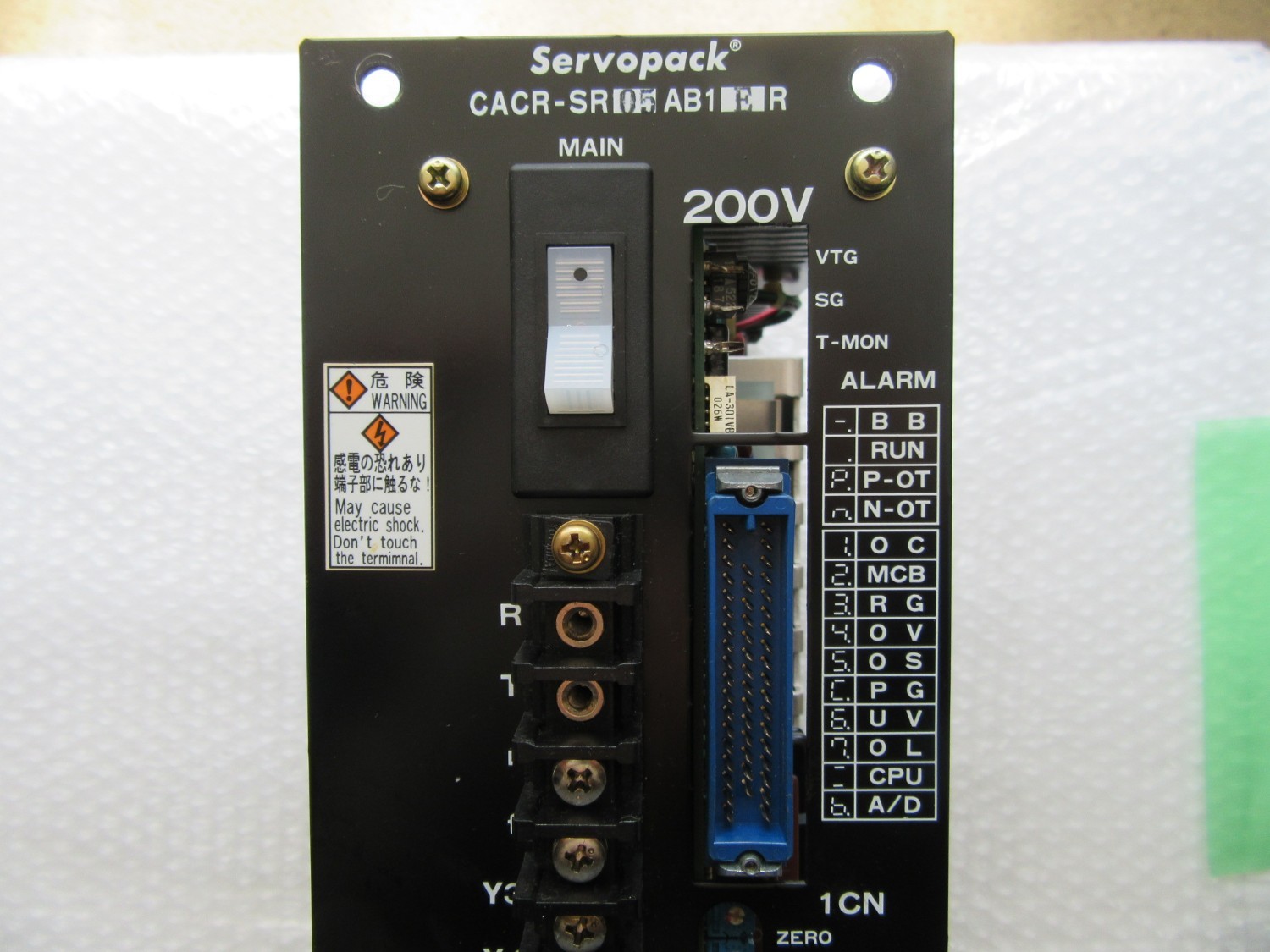 中古その他 【サーボパック SERVOPACK】CACR-SR 05AB1 ER 安川電機 