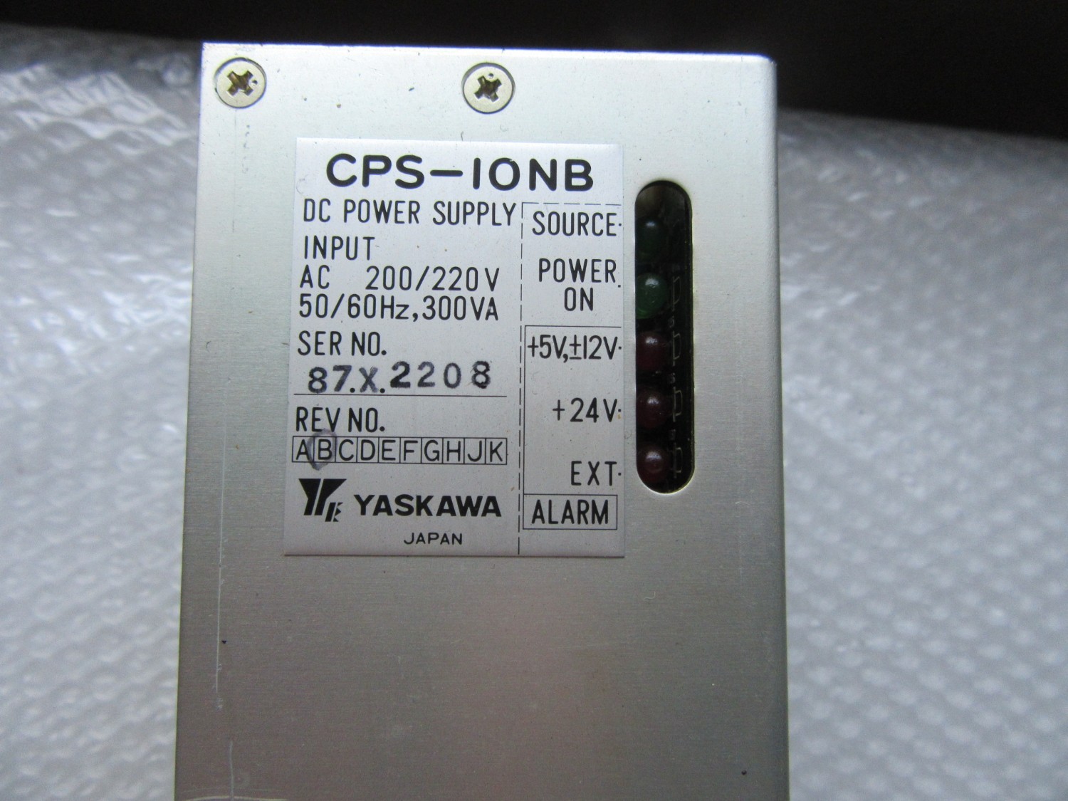 中古その他 【DCパワーサプライ】CPS-10NB 安川電機 YASKAWA ELECTRIC